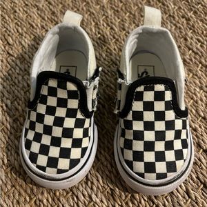Toddler Slip-On V Checkerboard Shoe